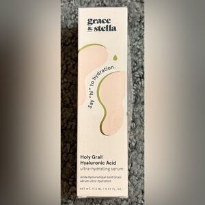 Grace & Stella Holy Grail Hyaluronic Acid Serum 0.59 fl oz New